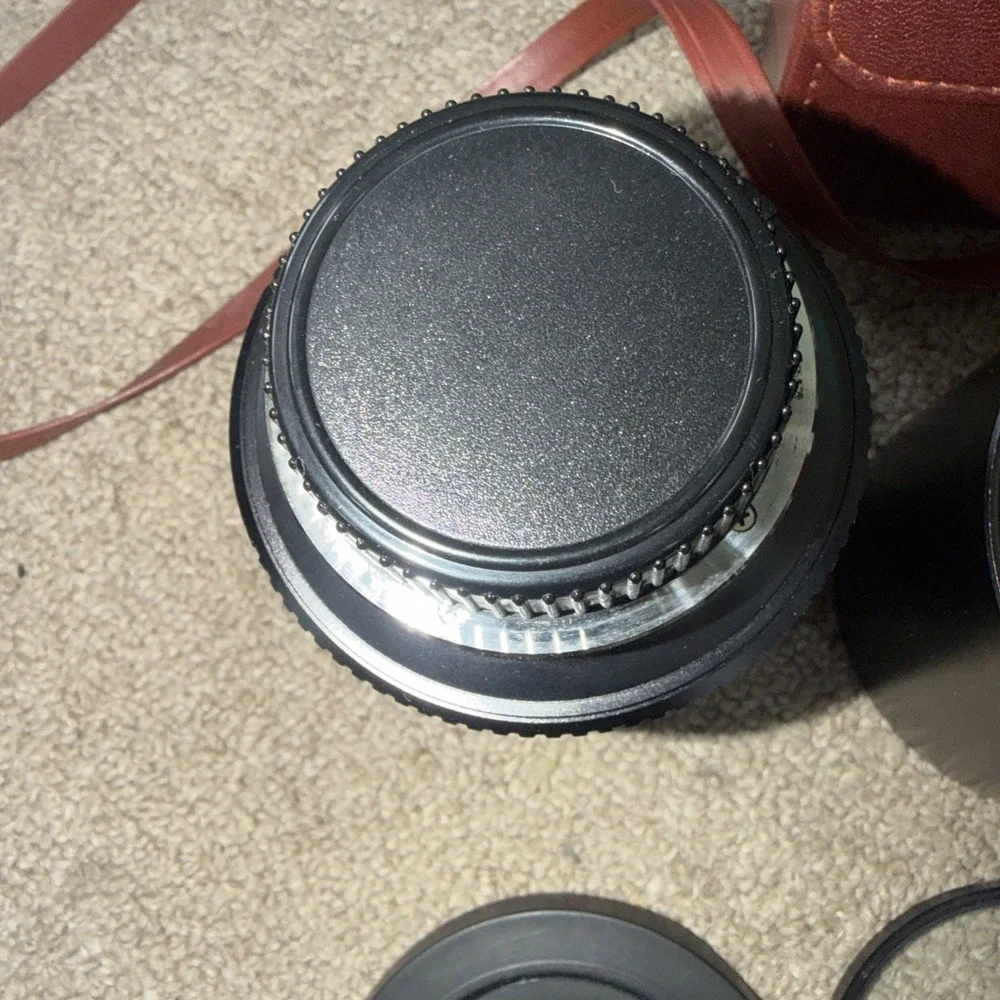 OLYMPUS OM TOKINA RMC 500MM 8 MIRROR LENS FOR SLR‎ CAMERA CAPS CASE & FILTERS